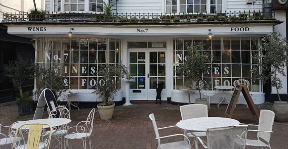 No. 7 restaurant - The Pantiles